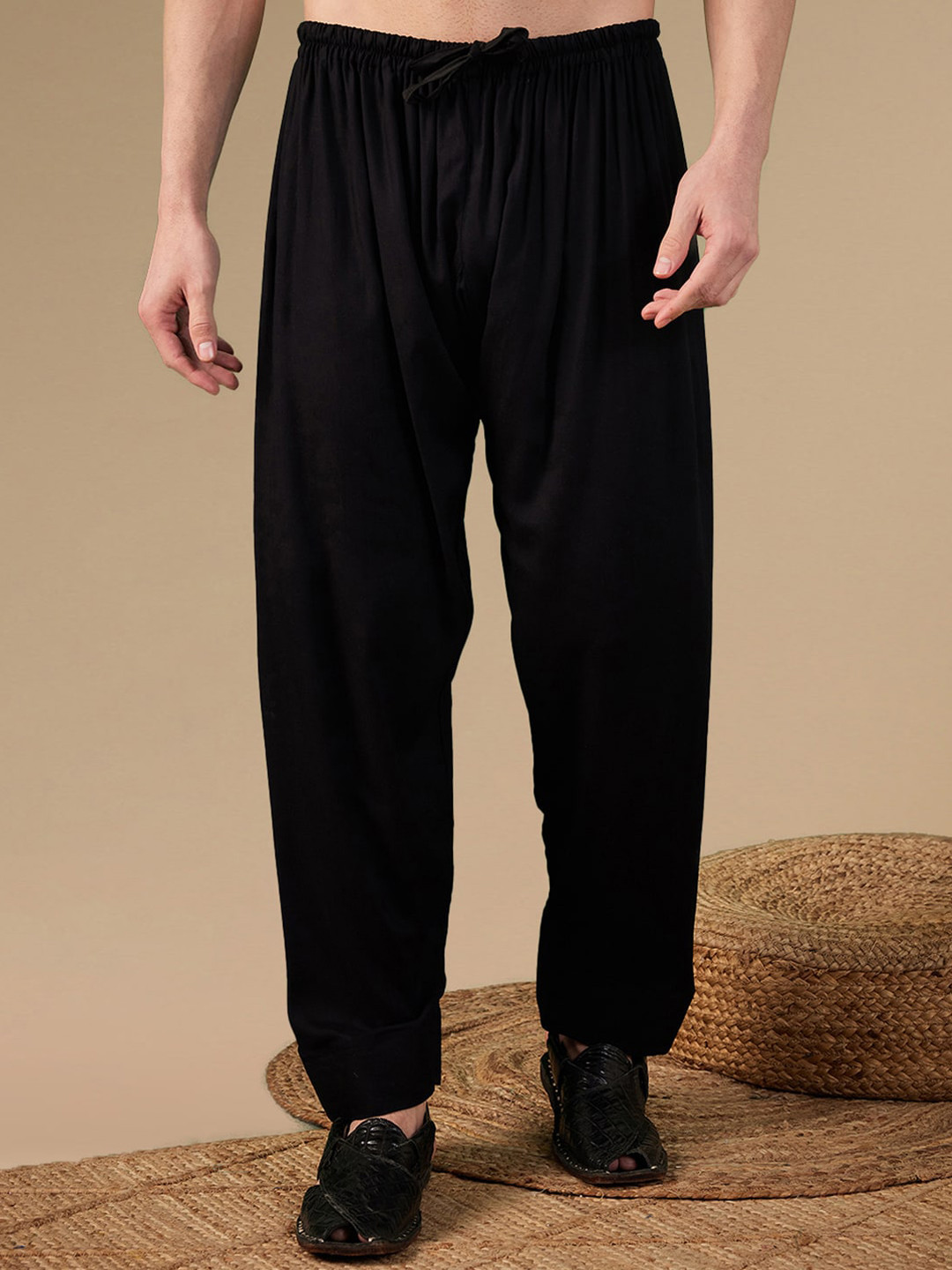 Sanwara Men Mid-Rise Loose-Fit Salwar