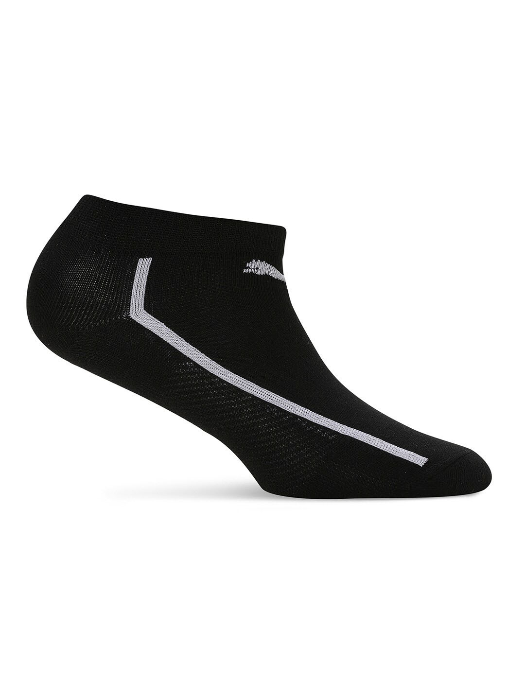 Puma Unisex Textured Shoe-Liner Cotton Socks