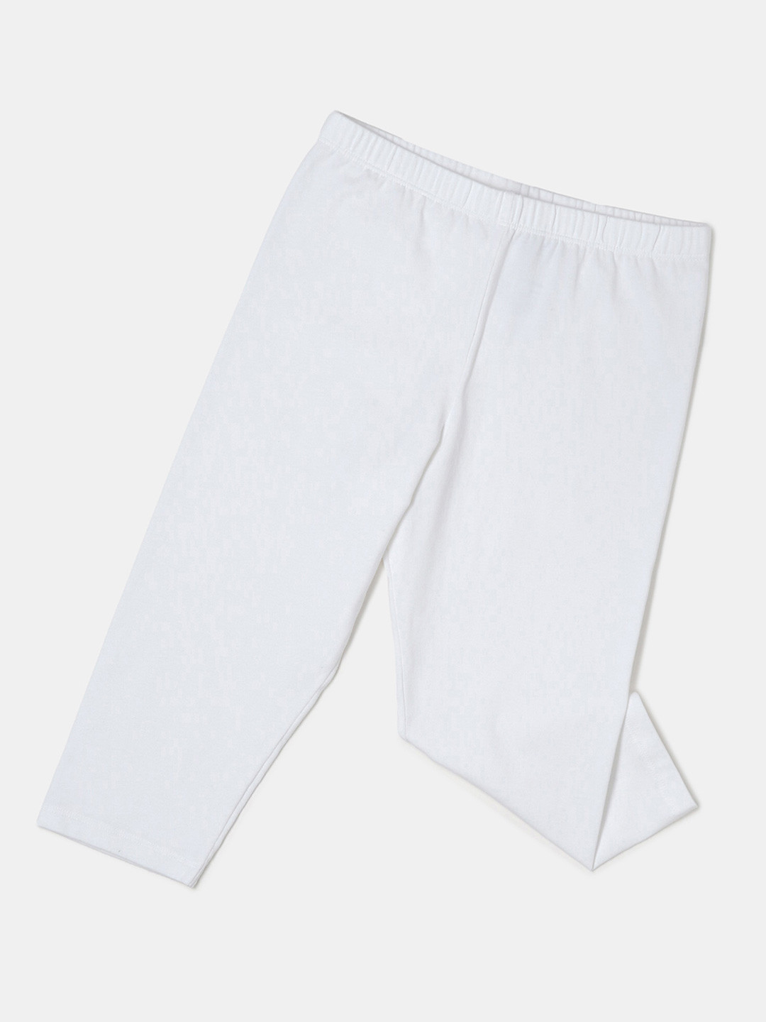 Jockey Girl's Cotton Slim Fit Capri With Durable and Concealed Waistband-AG18
