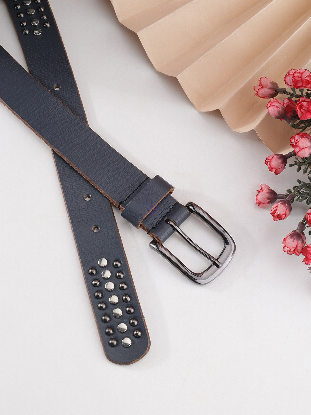 Aditi Wasan Women Studded Leather Belt
