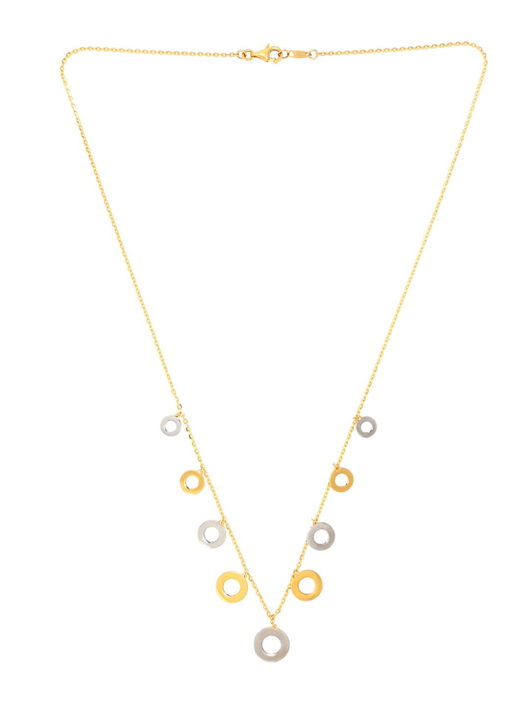 BHIMA 22K Hallmark 916 Purity Yellow Gold Fancy Necklace