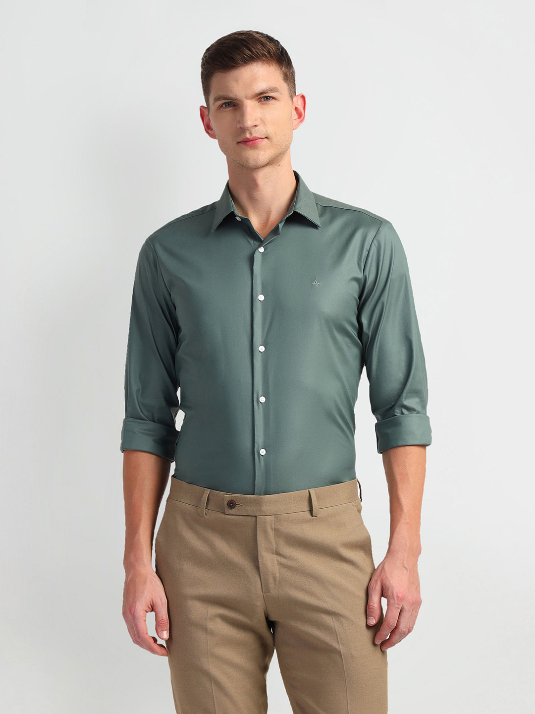 Arrow New York Slim Fit Long Sleeves Formal Shirt