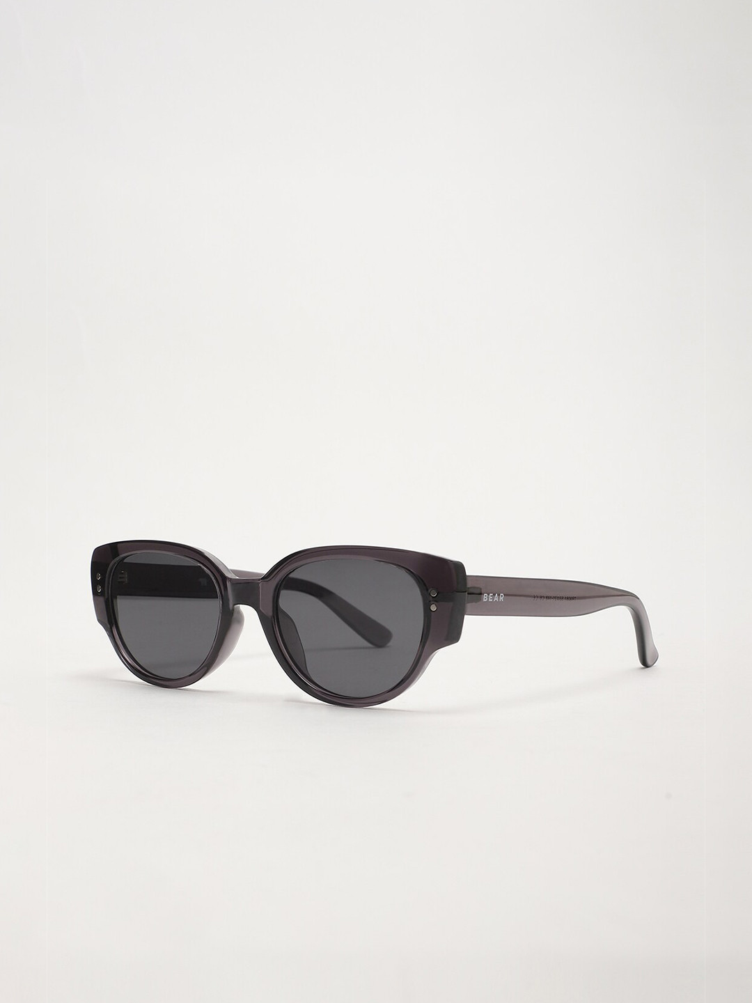 THE BEAR HOUSE Men Oval Sunglasses BSG-ALEXA-GY