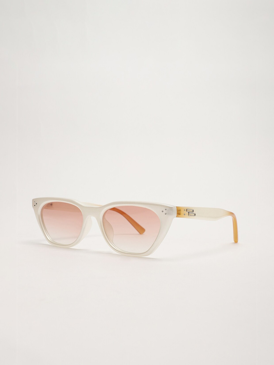 THE BEAR HOUSE Men Cateye Sunglasses BSG-AMUND-CR