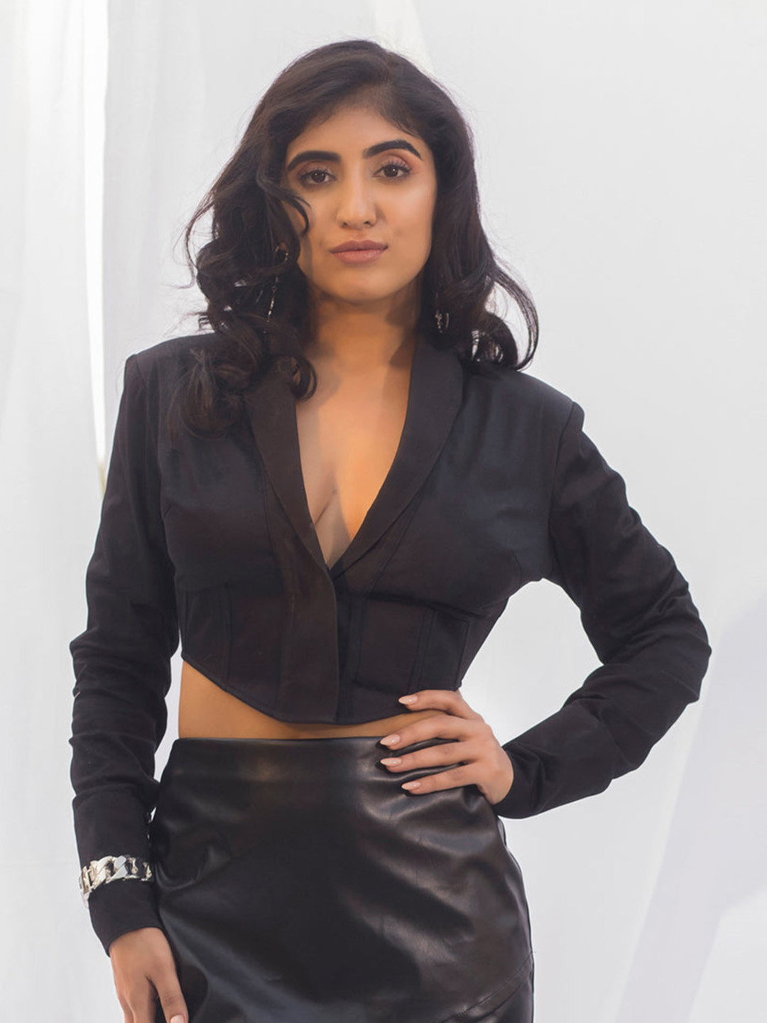 Lea Clothing Co. Corset Crop Top