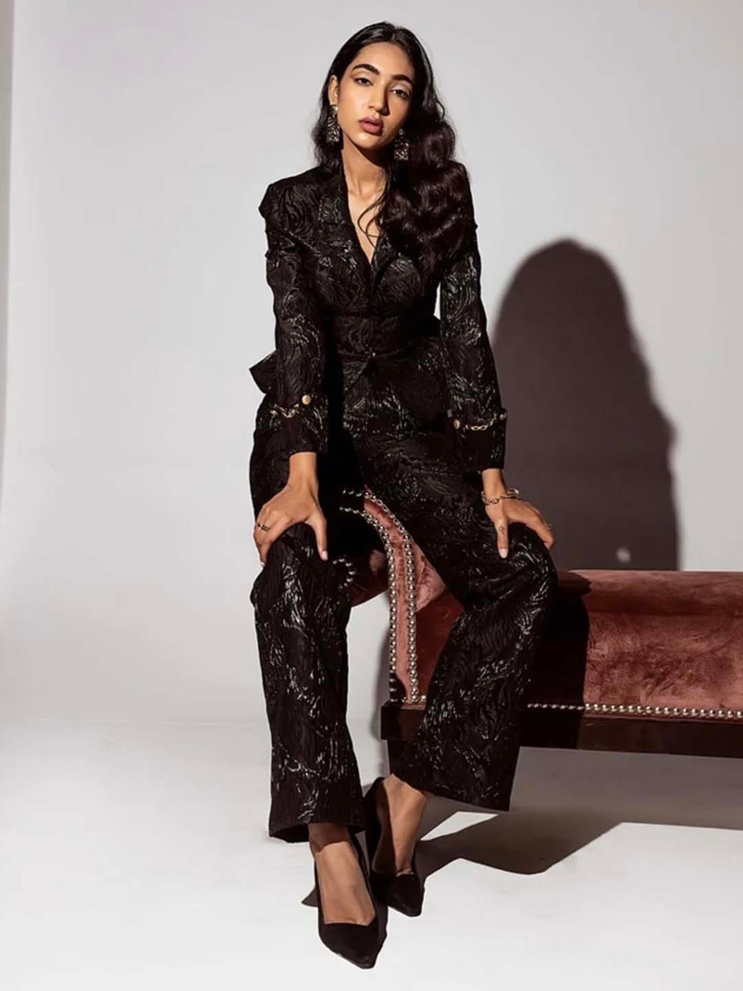 Lea Clothing Co. Women Embroidered Blazer