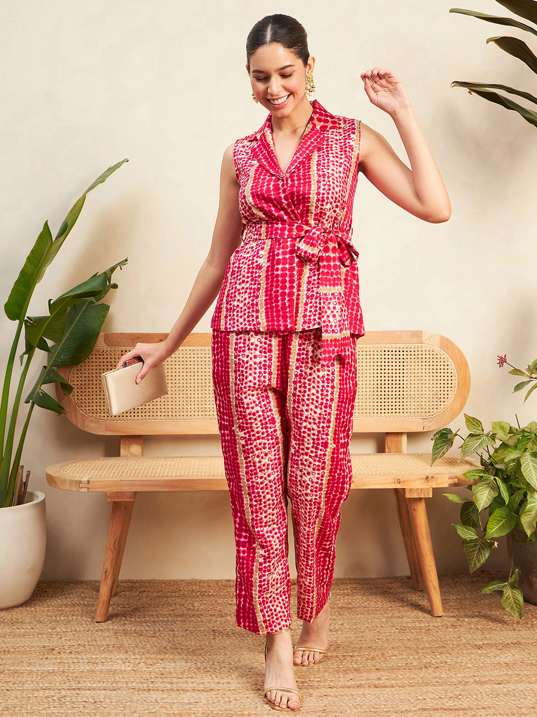 Uptownie 2 Piece Linen Jacket Set