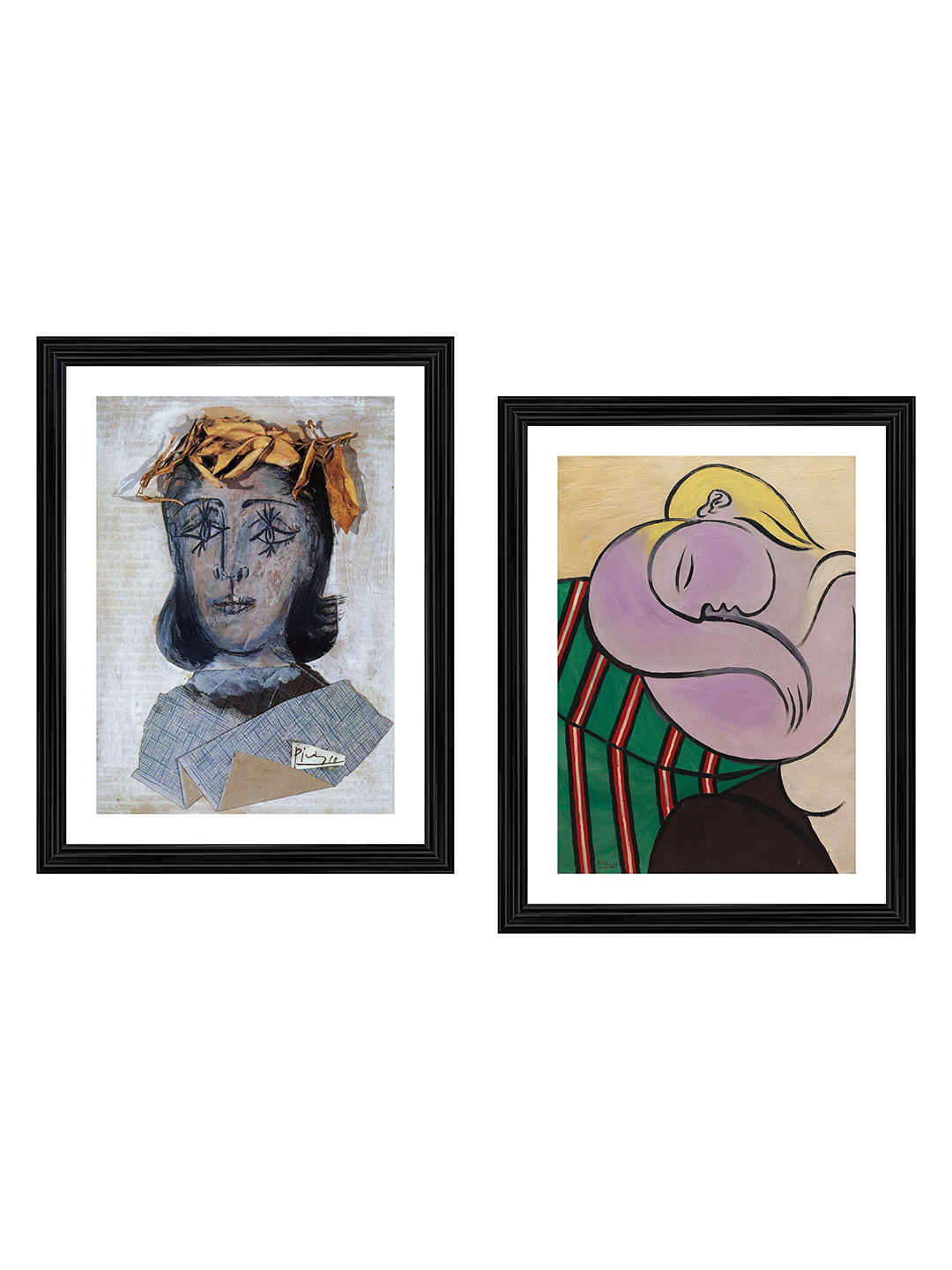 Adventures India Wood 2 Piece Wall Rectangle Paintings Wall Art -14.97 x 11.81 In