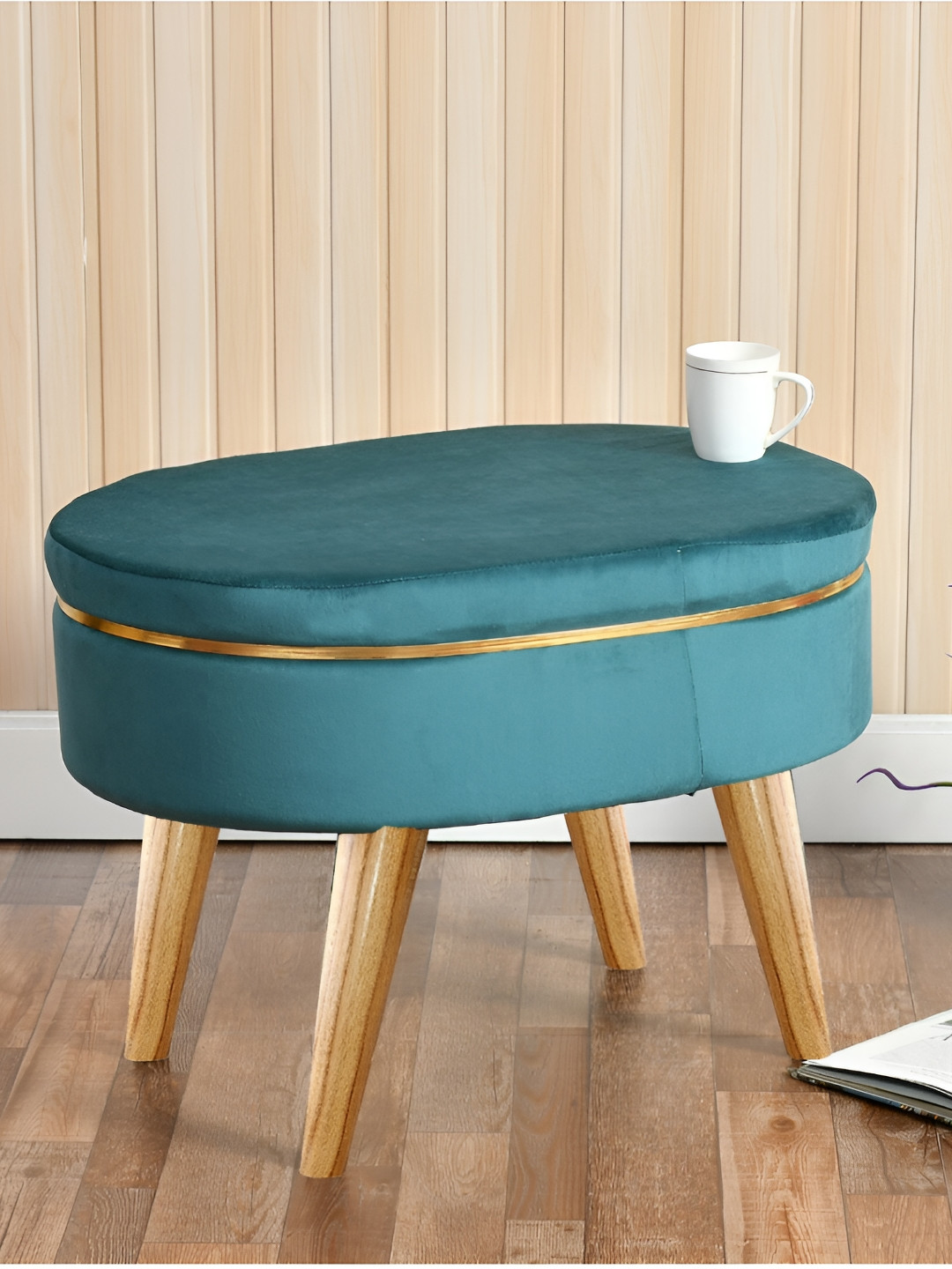 Shadowkart Blue Sitting Mudda Puffies Ottomans