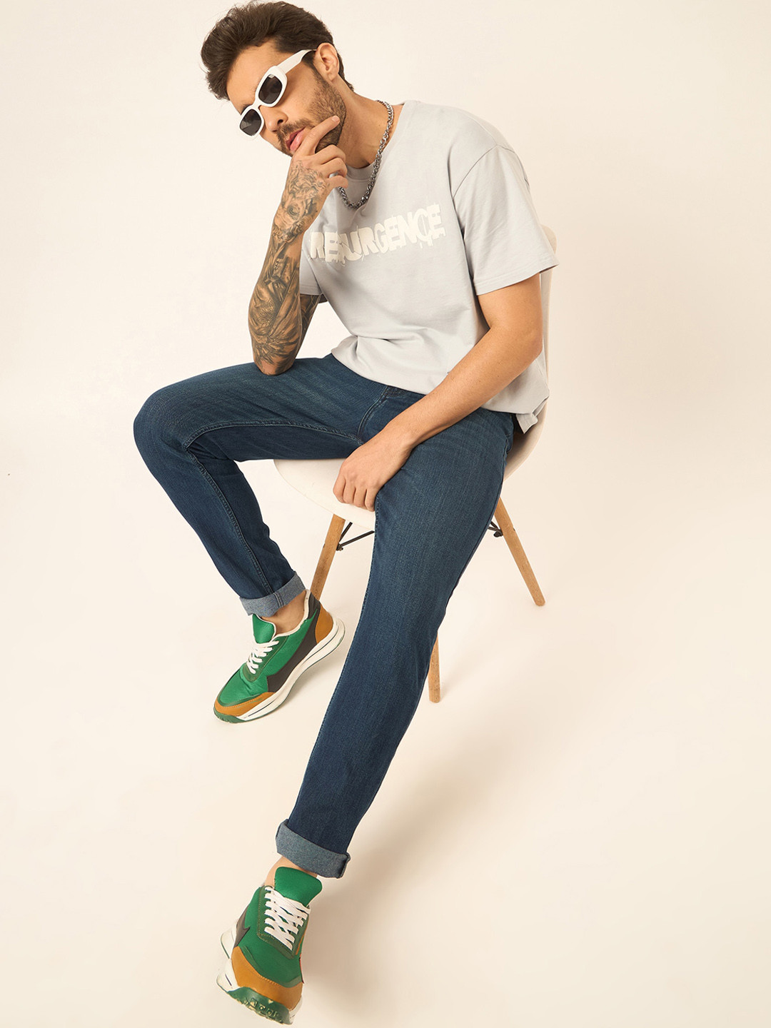 Mast & Harbour Men Jean Slim Fit Stretchable Jeans