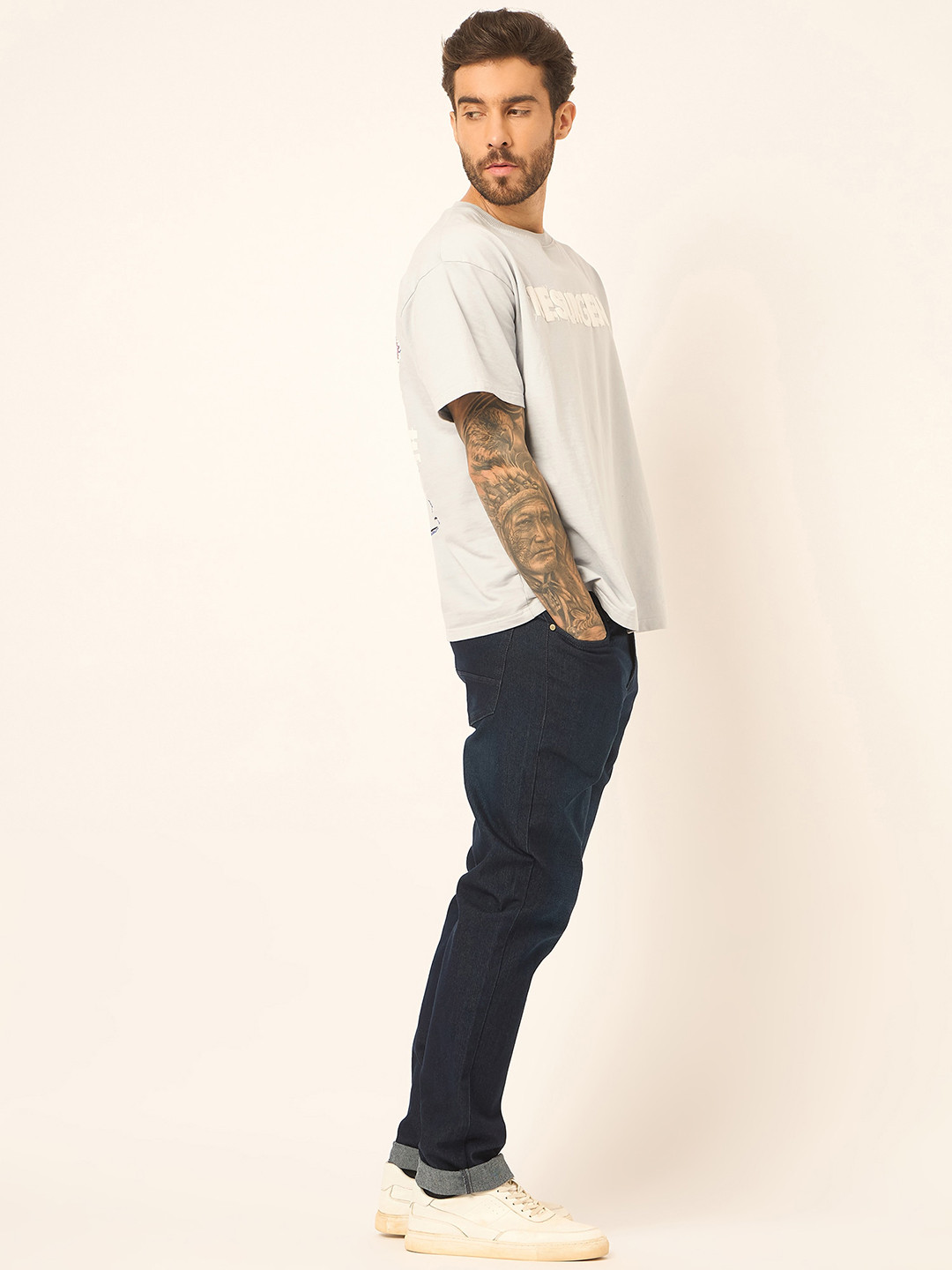 Mast & Harbour Men Jean Slim Fit Stretchable Jeans