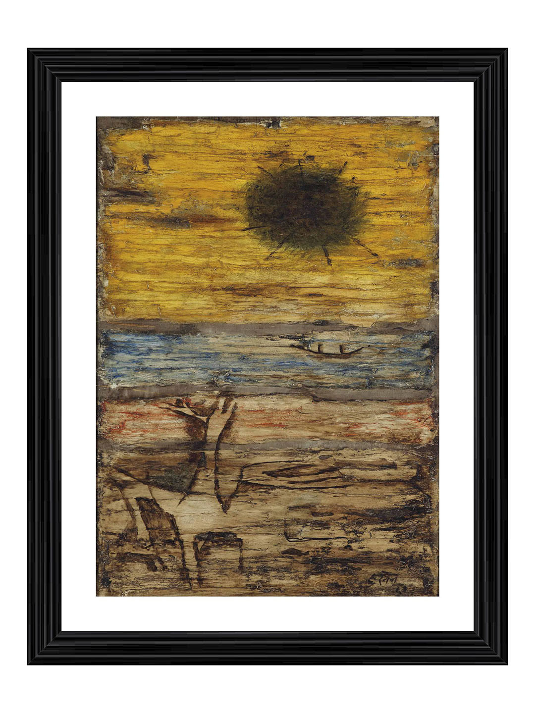 Adventures India Wasteland Wood Wall Rectangle Paintings Wall Art - 24 x 18 In