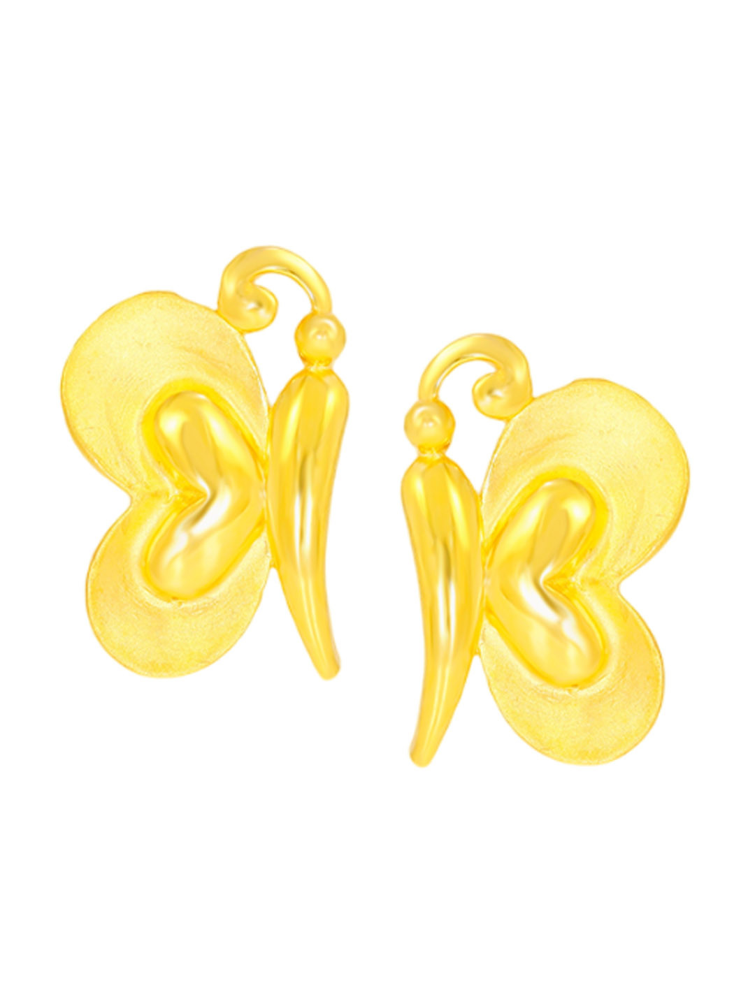 BHIMA 22KT Gold Studs Earrings-2.45gm