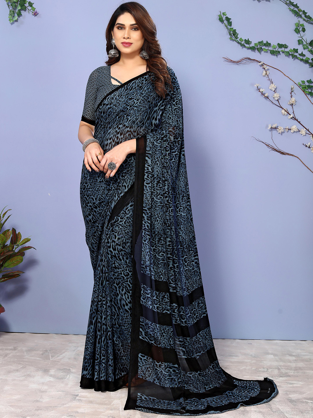 Moda Rapido Floral Printed Saree
