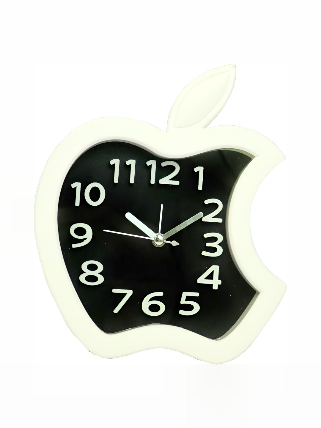Sigaram Black Apple Shaped Regular Alarm Clock