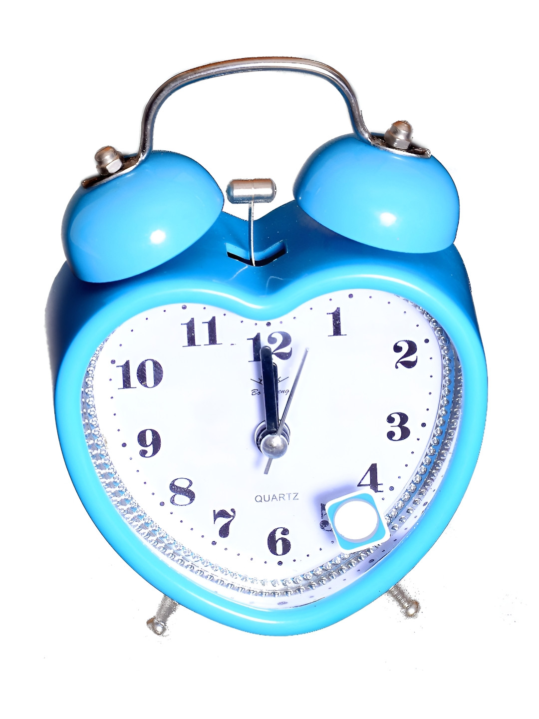 Sigaram Blue Abstract Shaped Contemporary Alarm Clock