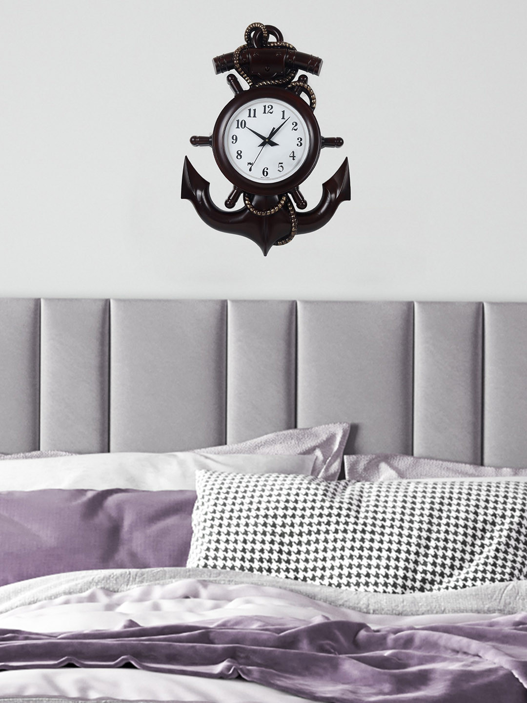 Sigaram Pink Round Contemporary Wall Clock