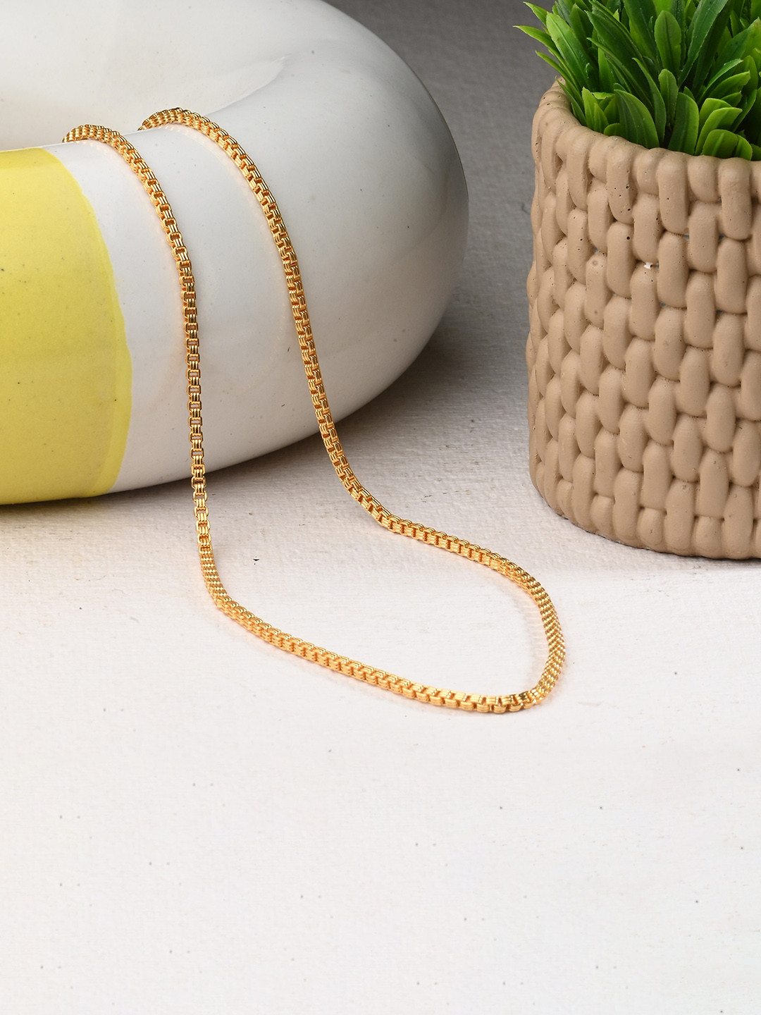 AanyaCentric Gold-Plated & Silver Plated Necklace & Anklets
