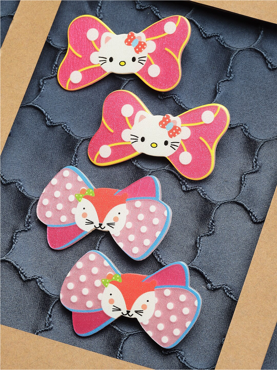 Stoln Girls Set of 4 Alligator Hair Clips