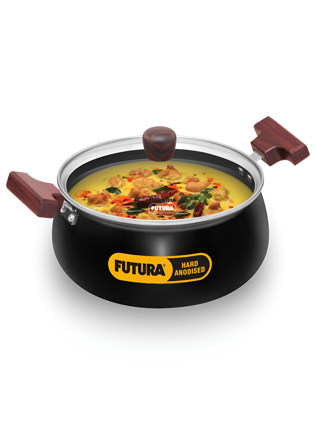 Hawkins Black & Brown Futura 3L Cook n Serve Handi with Lid IACH30G