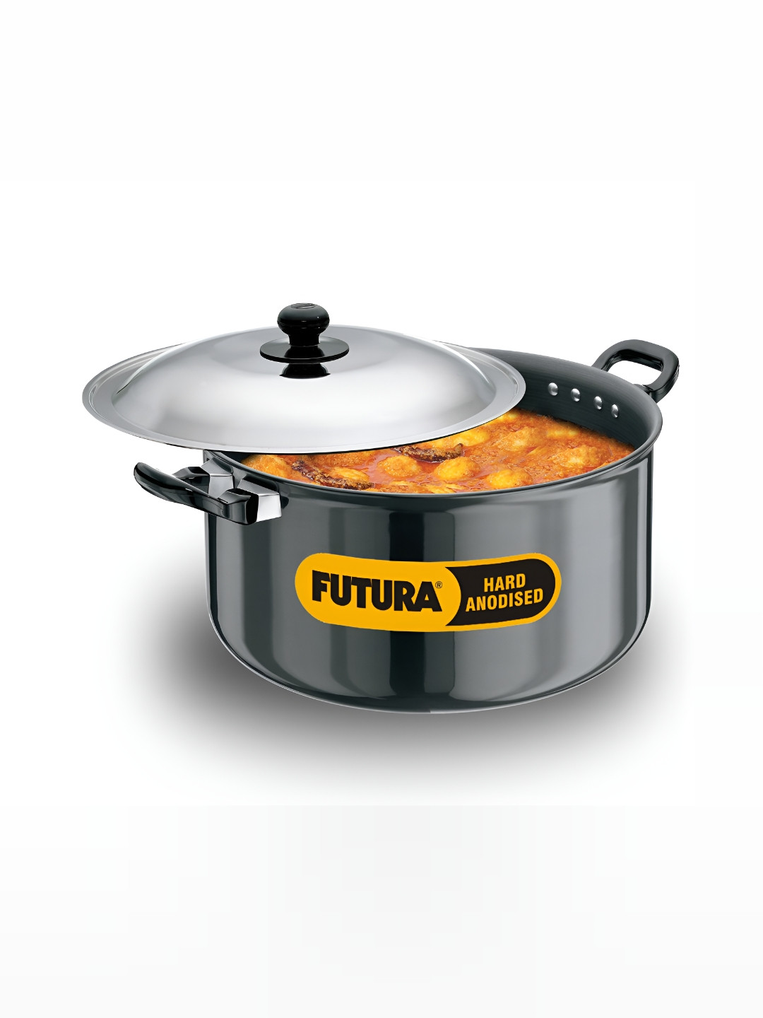 Hawkins Black Futura 8.5L Stewpot with Lid (AST85)