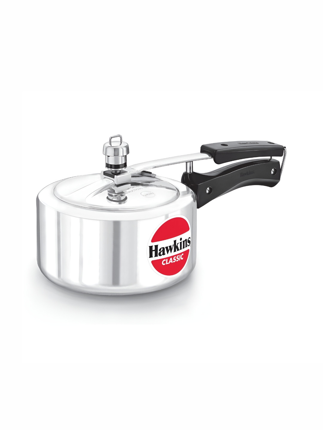 Hawkins Classic Silver Aluminium Easy to Clean Induction Inner Lid Pressure Cooker-2 L