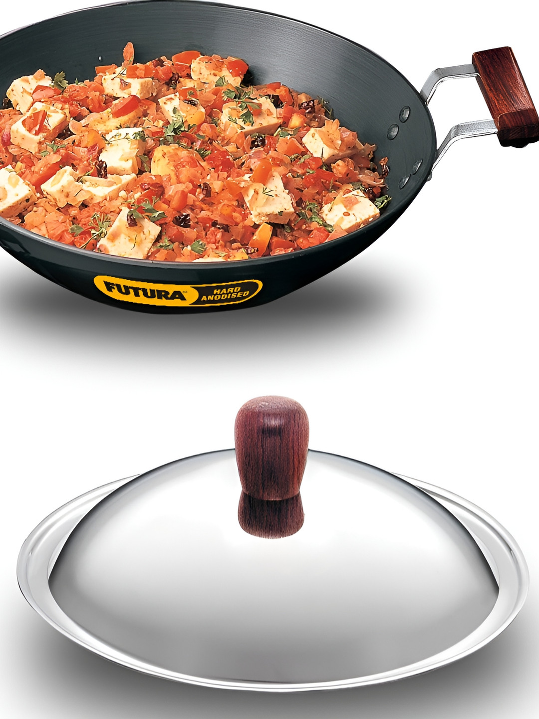 Hawkins Futura Deep-Fry Pan with Lid (AD25S)- 2.5 Litre