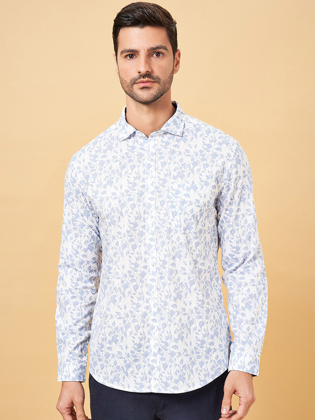 BYFORD by Pantaloons Floral Printed Spread Collar Casual Shirt