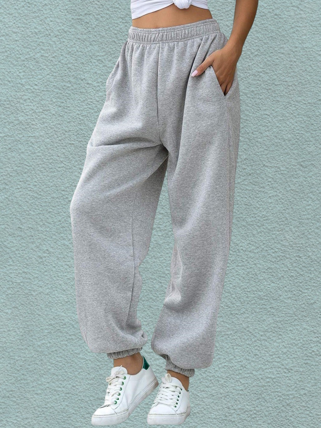 Q-rious Women Relaxed Fit High-Rise Cotton Jogger