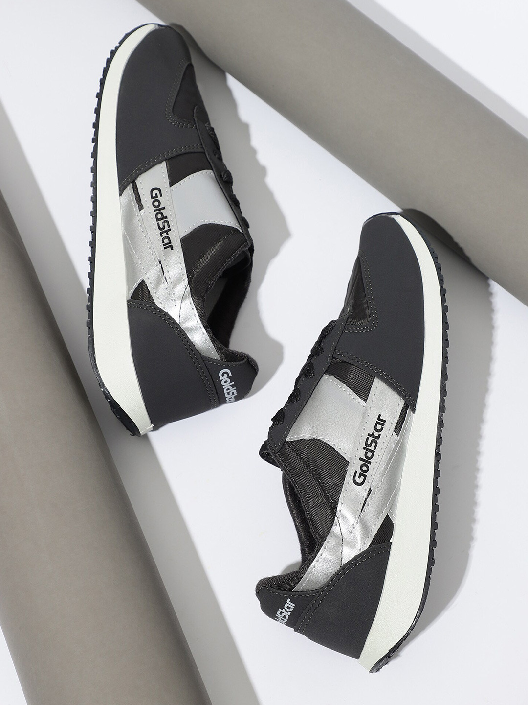 Goldstar Men Lace Up Walking Shoes