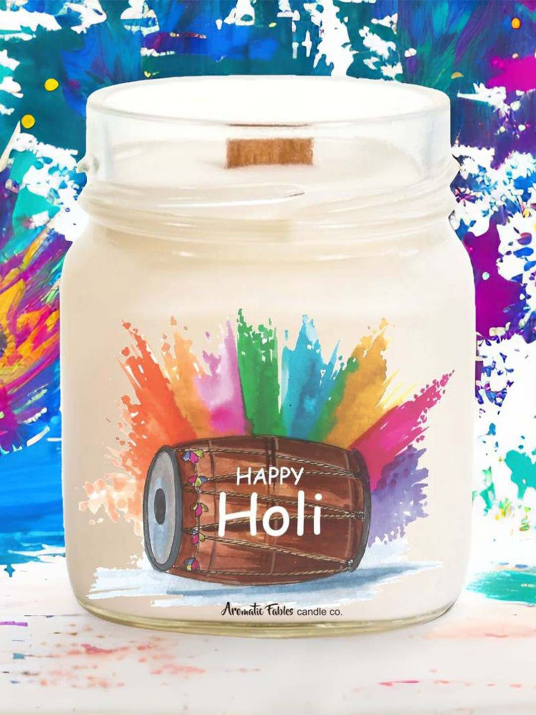 Aromatic Fables Lilies and Delights Scented 1 Wick Lily Solid Round Regular Jar Candles