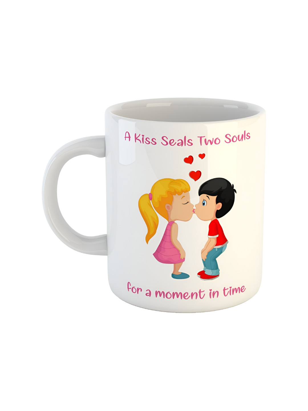 ARTBUG Badal Name Personalised White Typography Ceramic Microwave Safe Mug-330ml