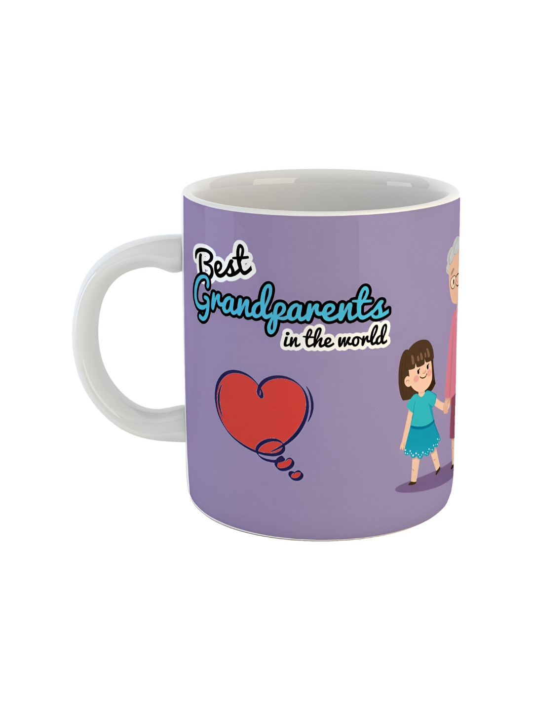 ARTBUG Hanshal Name Personalised White Typography Ceramic Microwave Safe Mug-330ml