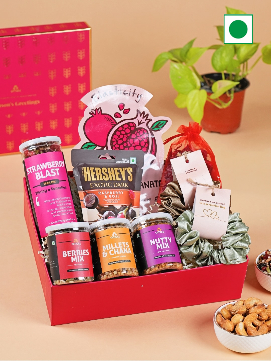 Omay Foods Set of 9 Radiance Wellness Gift Box