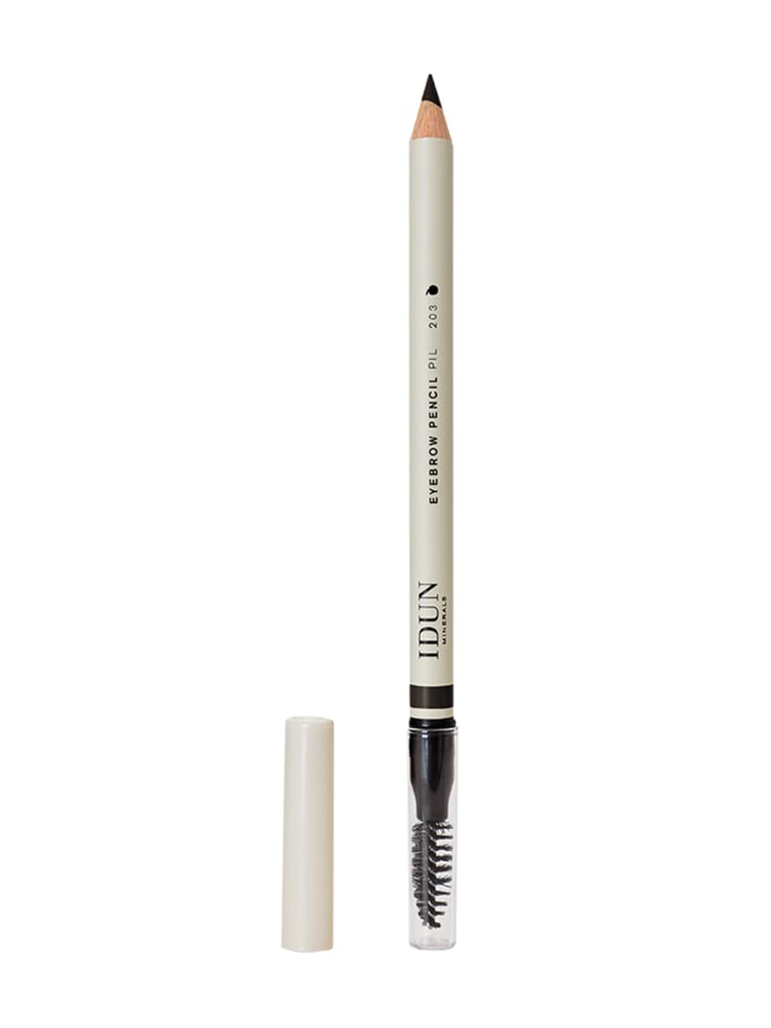 Idun Minerals Fragrance Free Matte Eyebrow Pencil 1. 2 g - Pil Dark Brown 203