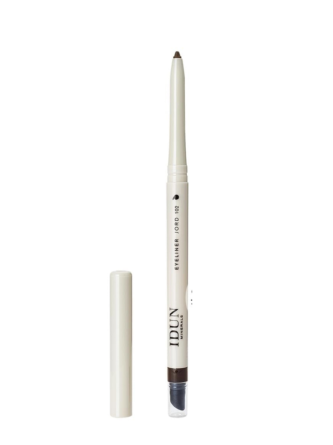 Idun Minerals Fragrance Free Creamy Eyeliner 0.35g - Jord Brown 102