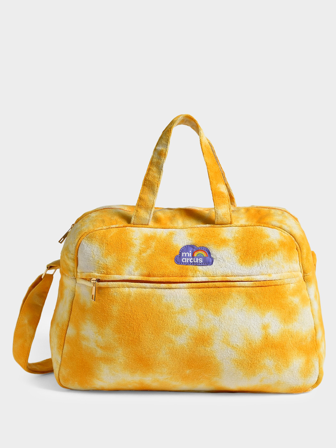 MiArcus Tie-Dye Print Diaper Bag,Multipurpose Handbag, & Diaper Changing Sheet for Travel