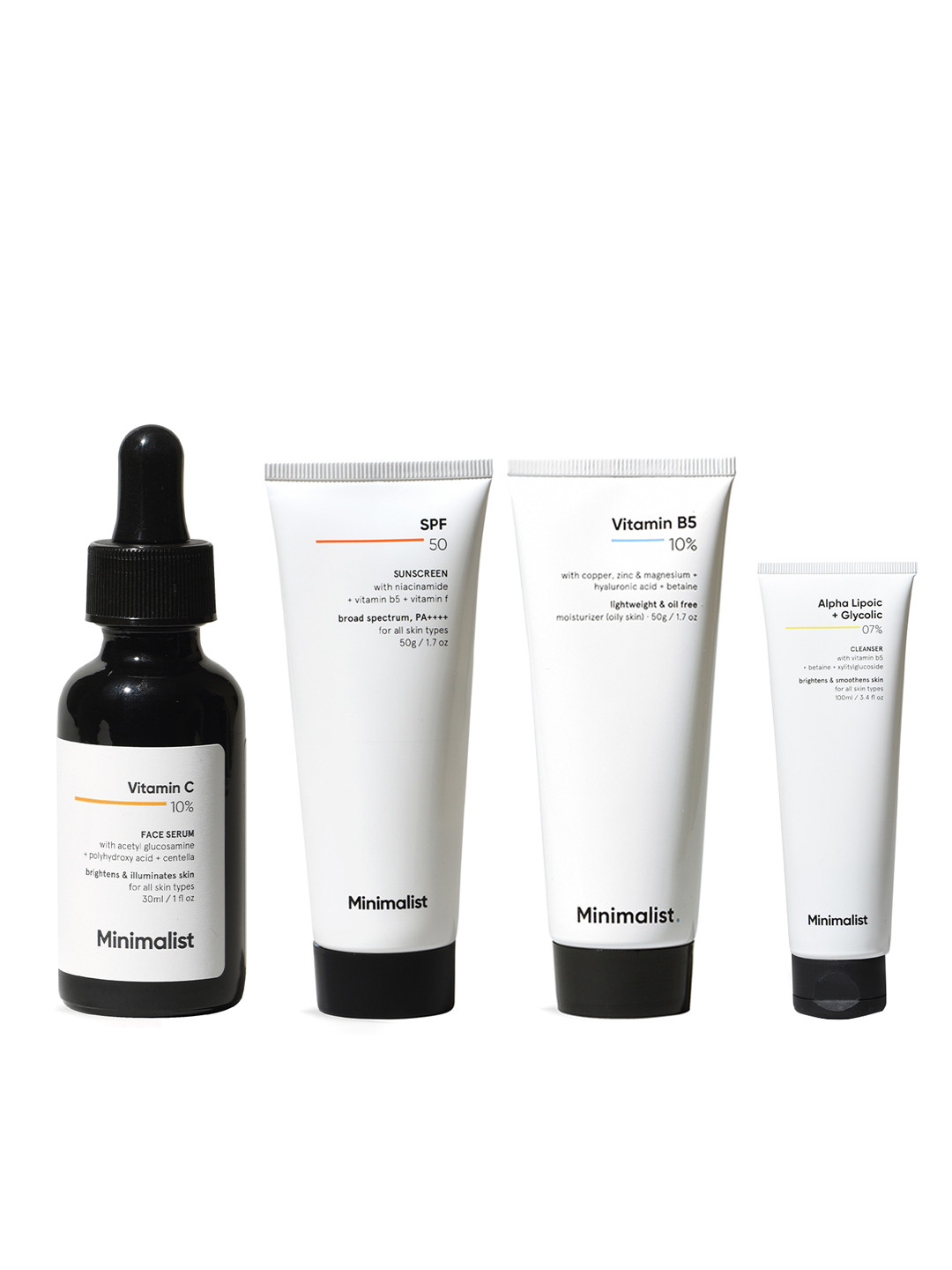 Minimalist Brightening Face Care Combo