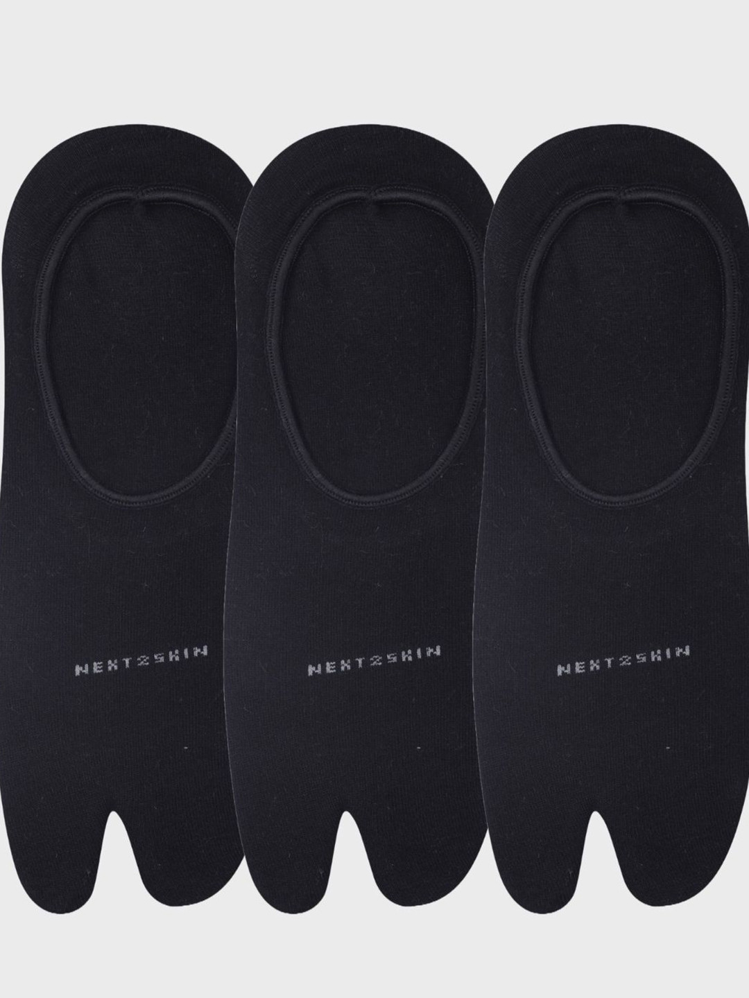 N2S NEXT2SKIN Women Pack Of 3 Thumb Shoe Liner Socks