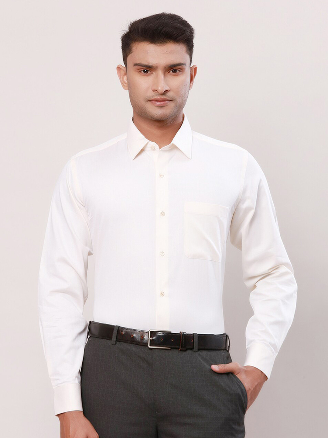 Raymond Cotton Cutaway-Collar Shirts