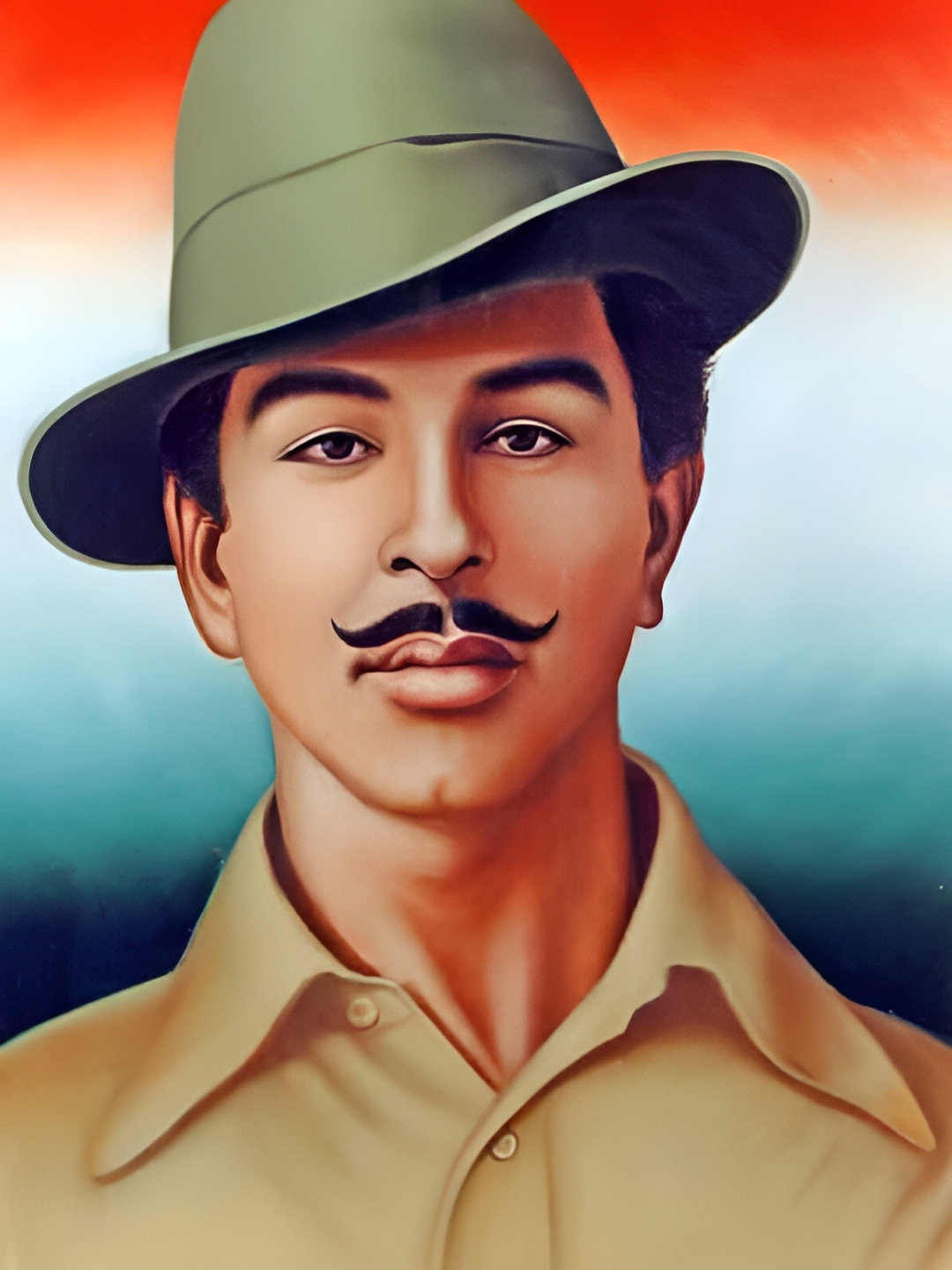 British Terminal Green & Beige Paper Wall Stickers