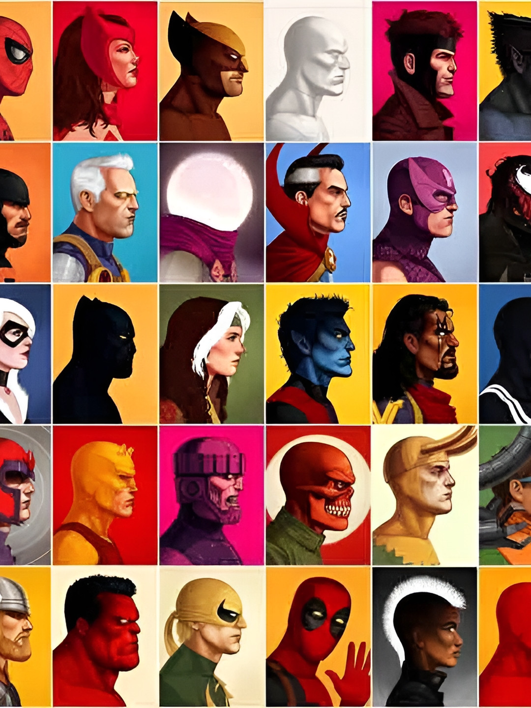 British Terminal Yellow & Red Paper Wall Sticker