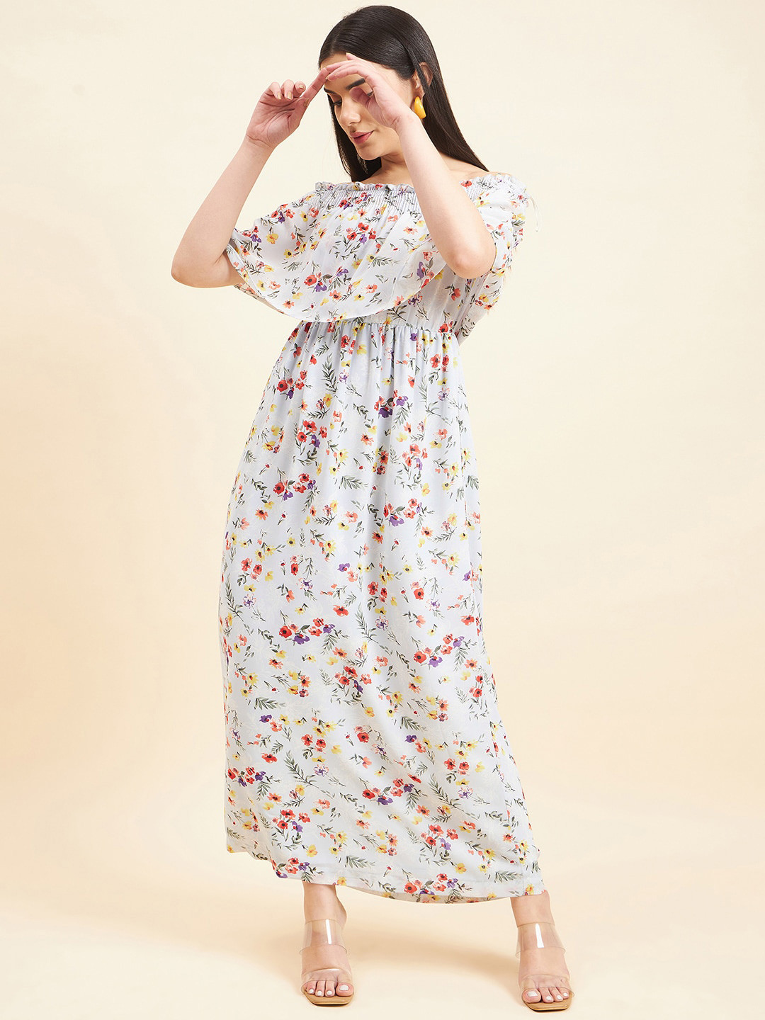 Gipsy Floral Printed Maxi Dress