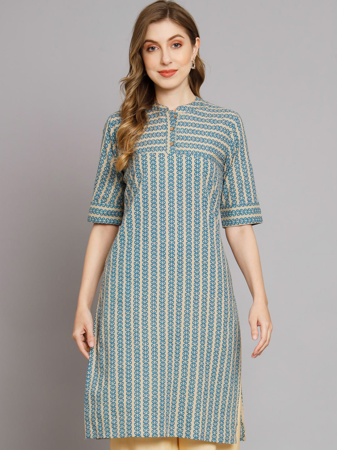 KALINI Printed Cotton Kurta