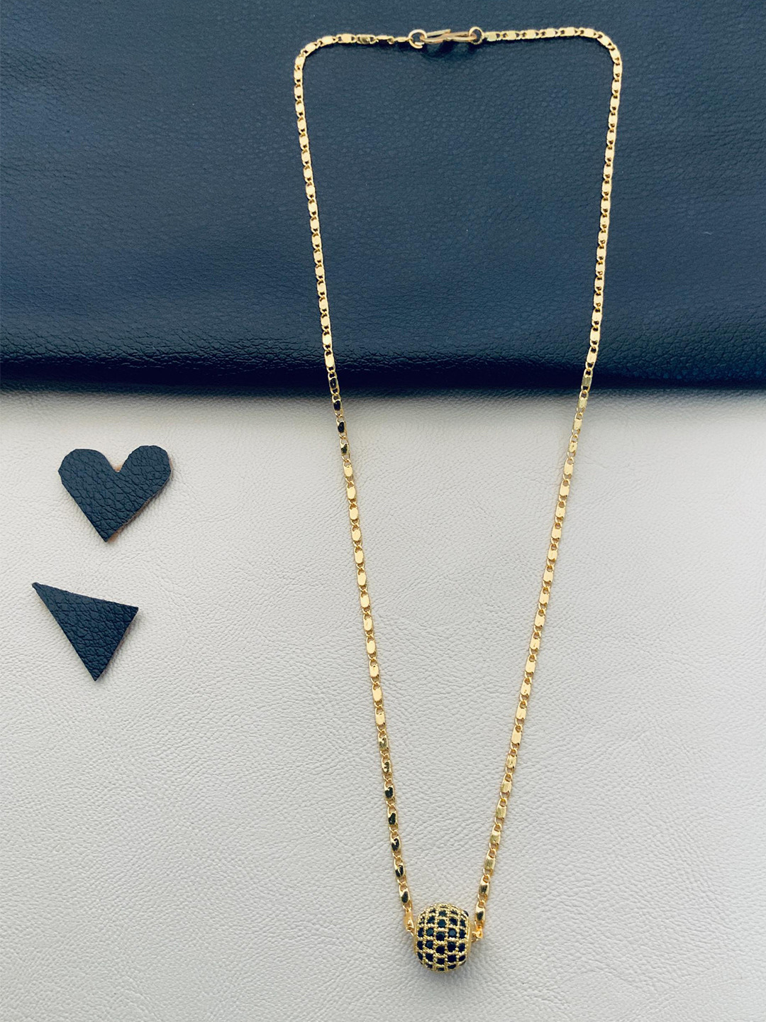 ABDESIGNS Gold-Plated Chain With Pendant