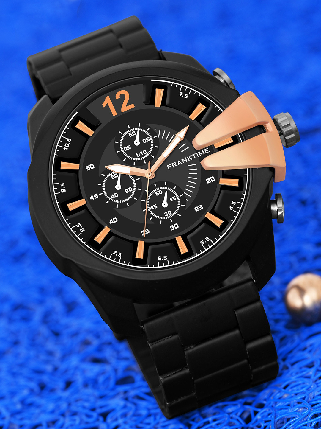 Franktime Men Bracelet Style Straps Analogue Watch FT-0008 R