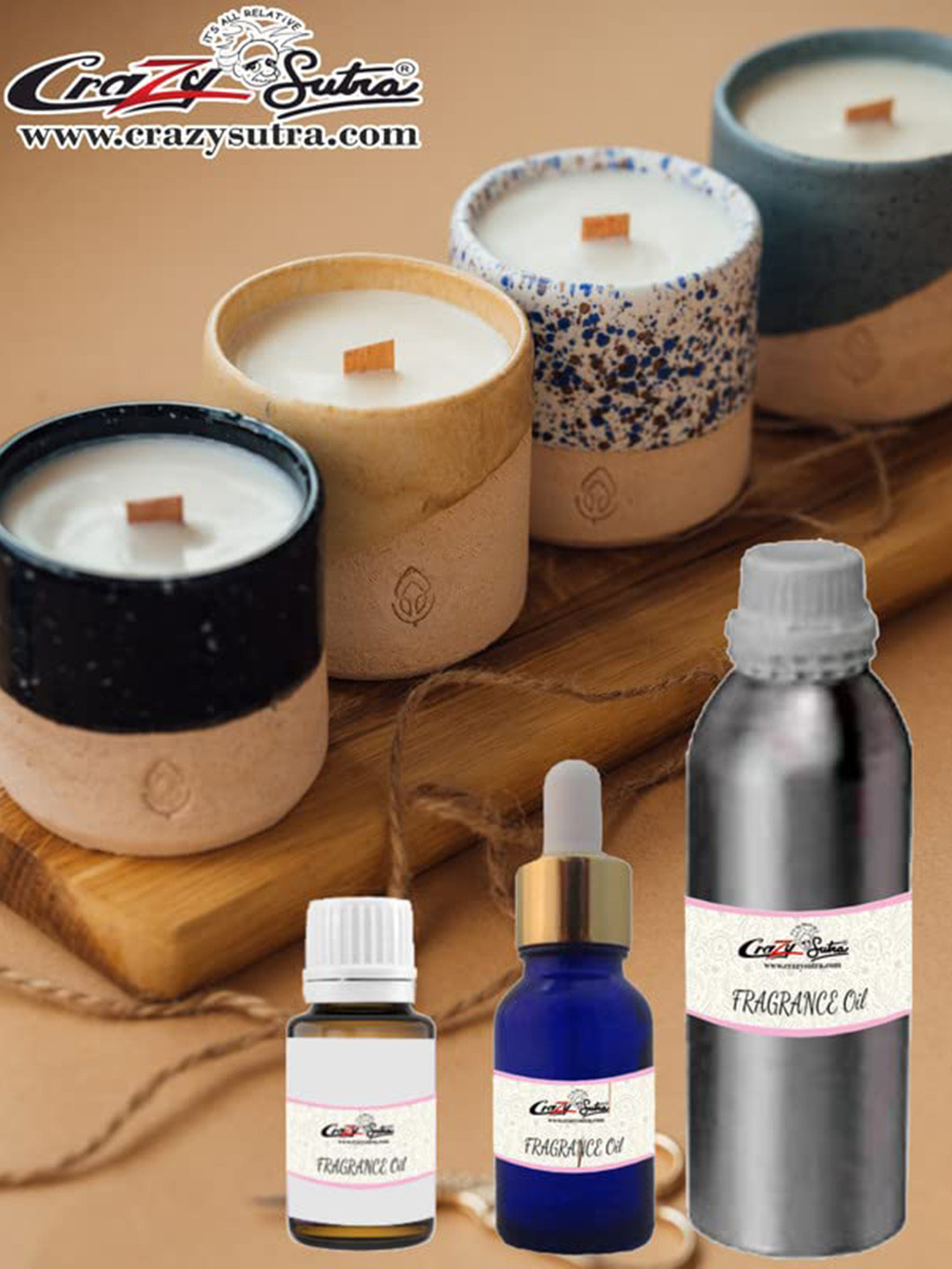 Crazy Sutra Blue Oudh Fragrance Aroma Oil & Candle 15 ml