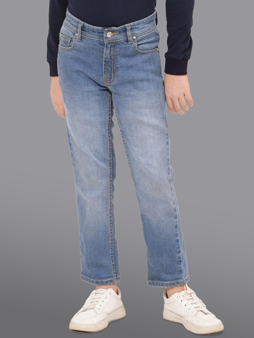 One Friday Boys Relaxed Denim Trousers