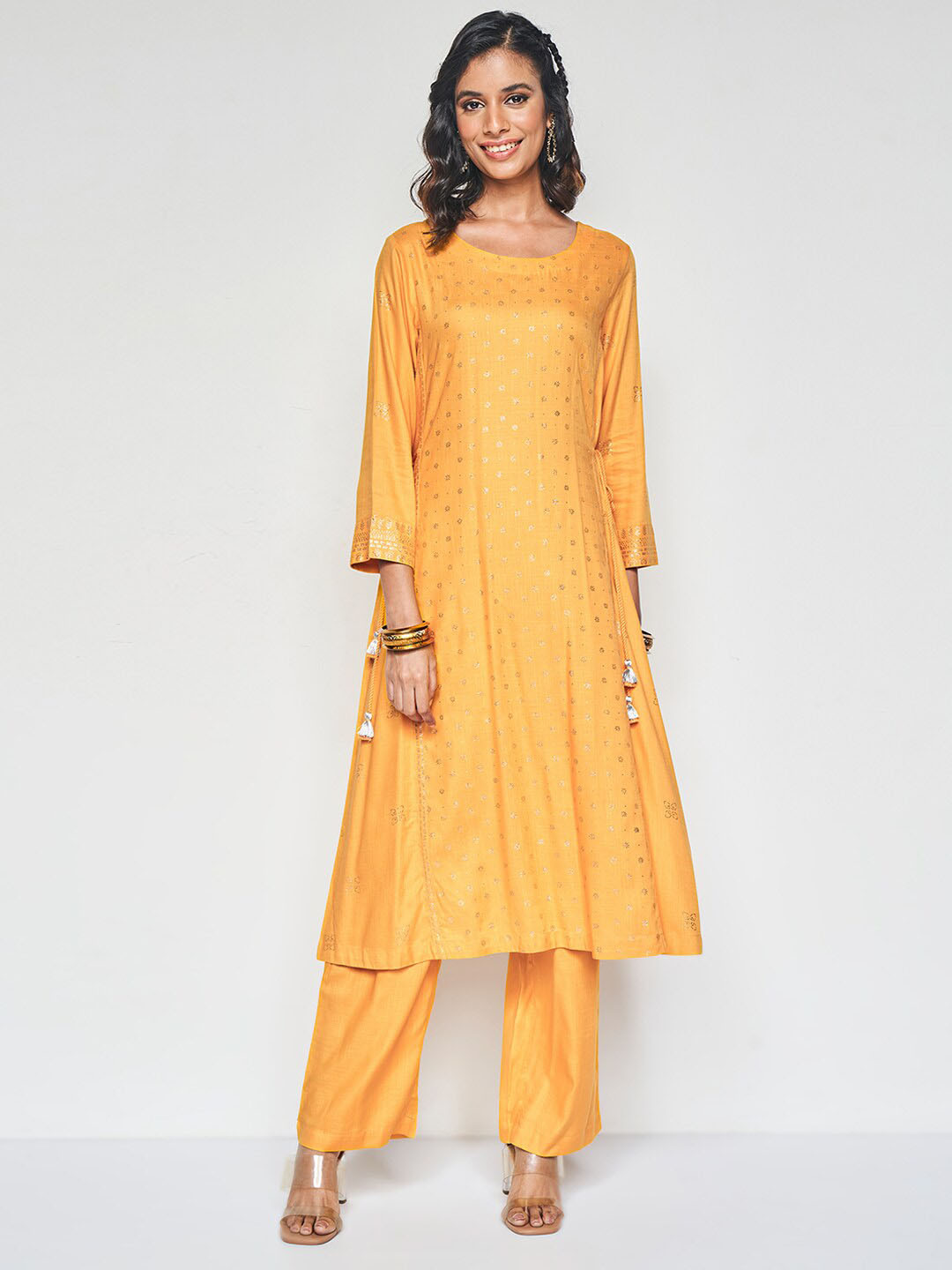 Global Desi Women Kurta with Palazzos