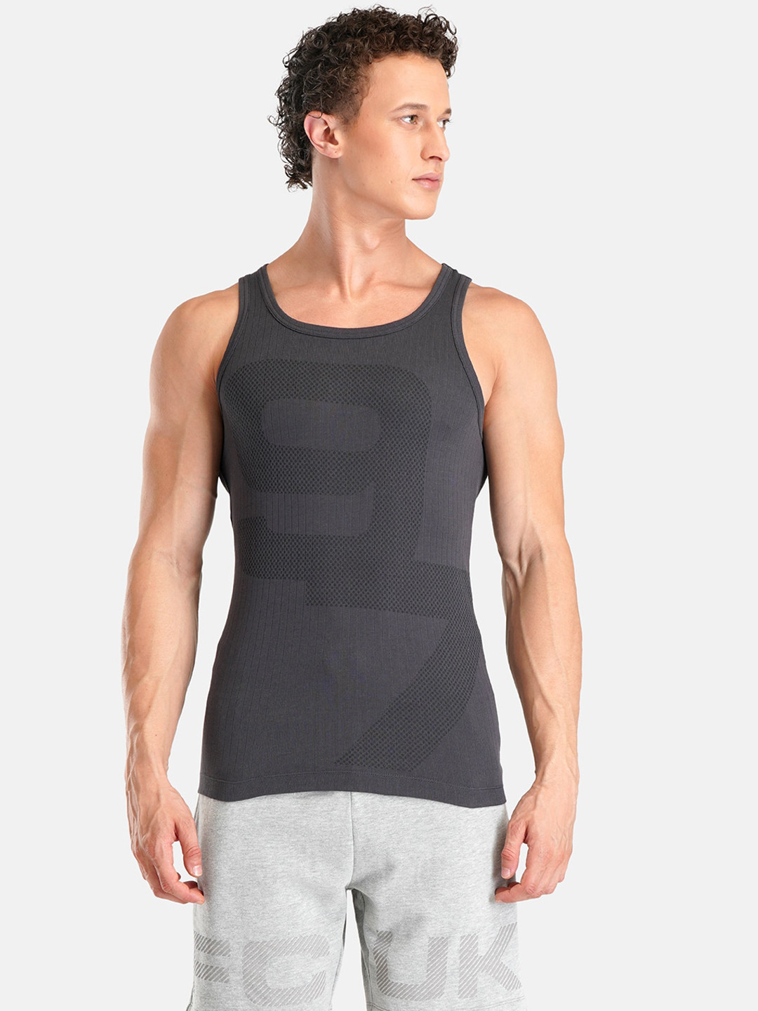 FCUK Super Combed Cotton Moisture Wicking Technology Innerwear VestPUT-01-EBY